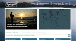 Desktop Screenshot of horgaszjegy.hu